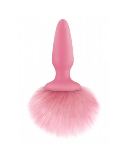 Sexy Shop Online I Trasgressivi - Plug Con Coda - Pink Bunny Tail Butt Plug - NS Novelties