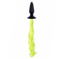 Sexy Shop Online I Trasgressivi - Plug Con Coda - Plug Unicorn Tails Yellow - NS Novelties