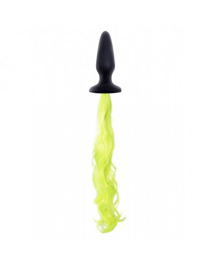 Sexy Shop Online I Trasgressivi - Plug Con Coda - Plug Unicorn Tails Yellow - NS Novelties