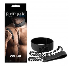 Sexy Shop Online I Trasgressivi - Costrittivo - Renegade Bondage Collar Black - NS Novelties