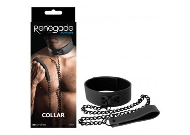 Costrittivo - Renegade Bondage Collar Black - NS Novelties