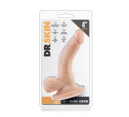 Sexy Shop Online I Trasgressivi - Dildo Anale Classico - Dr. Skin Mini Cock Flesh - Blush Novelties