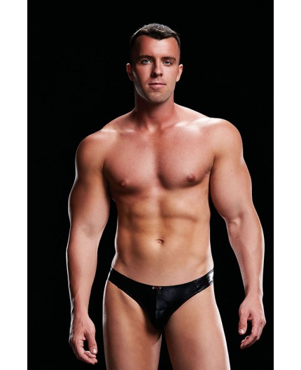 Sexy Shop Online I Trasgressivi - Intimo Uomo - Perizoma Nero Uomo Low Rise L/XL - Envy Menswear