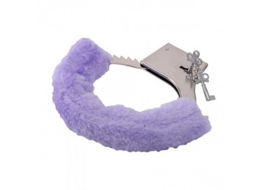 Costrittivo - Furry Handcuffs Purple - Toyz4Lovers Costrittivo - Furry Handcuffs Purple - Toyz4Lovers