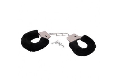 Costrittivo - Furry Handcuffs Black - Toyz4Lovers Costrittivo - Furry Handcuffs Black - Toyz4Lovers
