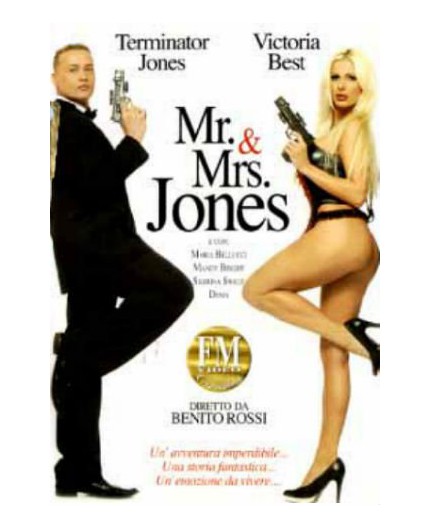 Sexy Shop Online I Trasgressivi - Dvd Etero - Mr. & Mrs. Jones - Fm Video