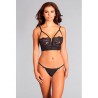 Sexy Shop Online I Trasgressivi - Sexy Lingerie - Reggiseno Nero In Pizzo Evelyne Bralette - Be Wicked