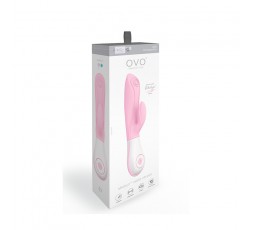 Sexy Shop Online I Trasgressivi - Vibratore Rabbit - Design E7 Aqua Rosa - Ovo