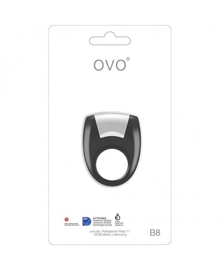 Anello Fallico Vibrante Nero Vibrating Ring - Ovo Anello Fallico Vibrante Nero Vibrating Ring - Ovo