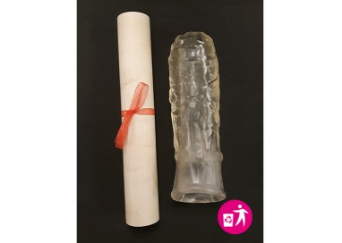 Sex Toy RottAmato - Guaina Fallica Trasparente Non Funzionante Sex Toy RottAmato - Guaina Fallica Trasparente Non Funzionante