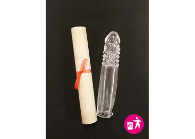 Sex Toy RottAmato - Guaina Fallica Trasparente Funzionante - Seven Creations Sex Toy RottAmato - Guaina Fallica Trasparente Funzionante - Seven Creations