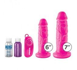 Sexy Shop Online I Trasgressivi - Sex Machine Gonfiabile - Dillio Vibrating Inflatable Hot Seat Fucsia - Pipedream
