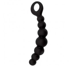 Sexy Shop Online I Trasgressivi - Palline Anali - Catena Anale Caterpill Ass Nero Silicone - Toyz4Lovers