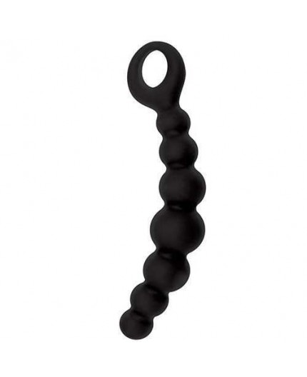 Sexy Shop Online I Trasgressivi - Palline Anali - Catena Anale Caterpill Ass Nero Silicone - Toyz4Lovers