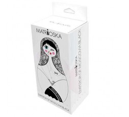 Sexy Shop Online I Trasgressivi - Plug Anale Classico - Matrioska Emperor Of Moscovia Nero - Toyz4Lovers