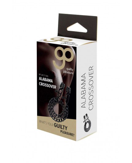 Sexy Shop Online I Trasgressivi Strizzacapezzoli Alabama Crossover Nipple Clamps - Guilty Pleasure Sexy Shop Online I Trasgressivi Strizzacapezzoli Alabama Crossover Nipple Clamps - Guilty Pleasure