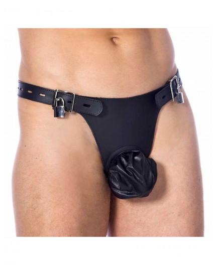 Sexy Shop Online I Trasgressivi - Cintura Di Castità - Cintura Di Castità Con Lucchetti Uomo - Rimba
