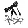 Sexy Shop Online I Trasgressivi - Electro Sex - Coppia Di Morsetti Elettrici Unipolari Iron - Rimba