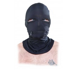 Sexy Shop Online I Trasgressivi - Maschera BDSM - Cappuccio Con Cerniera Nero - Pipedream