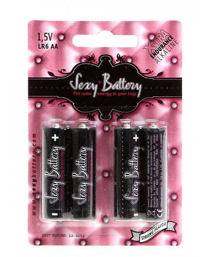 Sexy Shop Online I Trasgressivi - Batteria Per Sex Toys - LR6 / AA Alcalina 1.5 V - Sexy Battery