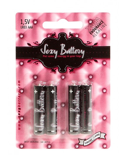 Sexy Shop Online I Trasgressivi - Batteria Per Sex Toys - AAA Alcalina 1.5 V - Sexy Battery