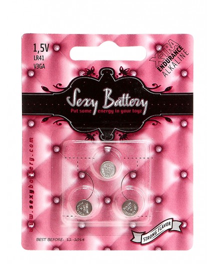 Sexy Shop Online I Trasgressivi - Batteria Per Sex Toys - LR41 / V3GA Alcalina 1.5 V - Sexy Battery