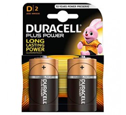 Sexy Shop Online I Trasgressivi - Batteria Per Sex Toys - Plus Power 1.5 V / D2 / LR20 - Duracell