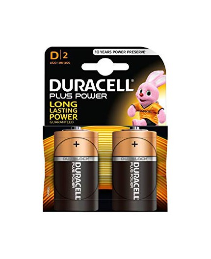 Sexy Shop Online I Trasgressivi - Batteria Per Sex Toys - Plus Power 1.5 V / D2 / LR20 - Duracell