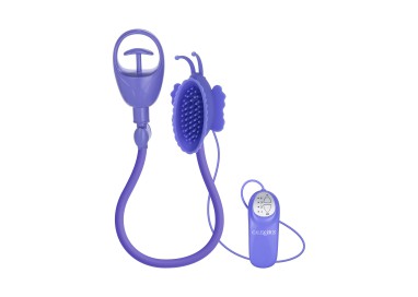 Pompa Vibrante Per Vagina - Butterfly Clitoral Pump Purple - California Exotic Novelties Pompa Vibrante Per Vagina - Butterfly Clitoral Pump Purple - California Exotic Novelties