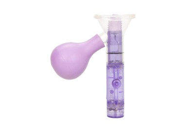 Pompa Vibrante Per Vagina - Mini Clitoral Pump Purple - California Exotic Novelties