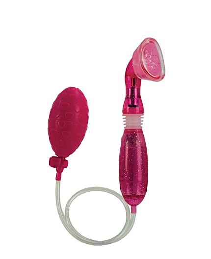 Sexy Shop Online I Trasgressivi - Pompa Vibrante Per Vagina - Advanced Clitoral Pump Pink - California Exotic Novelties