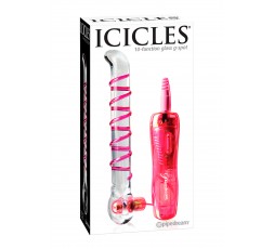 Sexy Shop Online I Trasgressivi - Vibratore Punto G - Icicles N.4 G Spot Vibrator Transparent - Pipedream