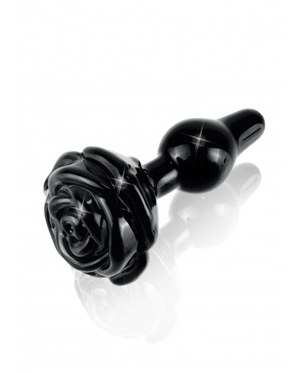 Sexy Shop Online I Trasgressivi - Plug Anale In Vetro - Icicles N.77 Black - Pipedream