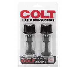 Sexy Shop Online I Trasgressivi - Pompa Per Capezzoli - Colt Nipple Pro Suckers Black - California Exotic Novelties