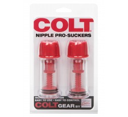 Sexy Shop Online I Trasgressivi - Pompe Per Capezzoli - Colt Nipple Pro Suckers Red - California Exotic Novelties