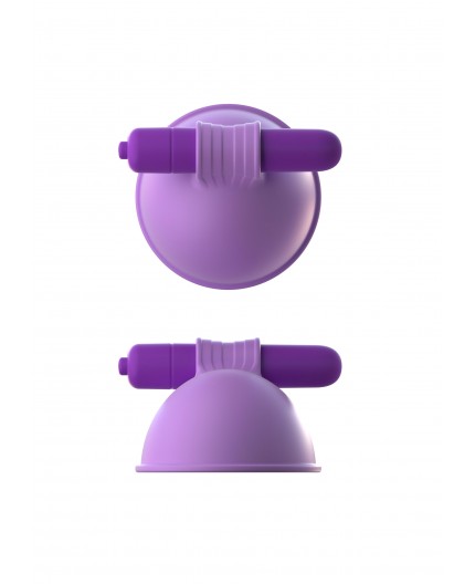 Sexy Shop Online I Trasgressivi - Pompa Vibrante Per Capezzoli - Vibrating Breast Suck Hers Purple - Pipedream