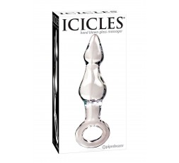 Sexy Shop Online I Trasgressivi - Plug Anale In Vetro - Icicles N.13 Massager Transparent - Pipedream