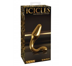 Sexy Shop Online I Trasgressivi - Plug Anale In Vetro - Icicles Gold Edition G12 Gold - Pipedream