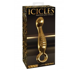 Sexy Shop Online I Trasgressivi - Plug Anale In Vetro - Icicles Gold Edition G04 Gold - Pipedream