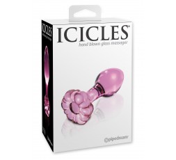 Sexy Shop Online I Trasgressivi - Plug Anale In Vetro - Icicles N.48 Transparent - Pipedream