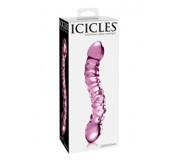 Sexy Shop Online I Trasgressivi - Fallo Realistico Dildo In Vetro - Icicles N.55 - Pipedream