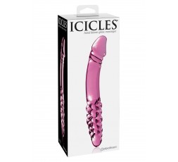 Sexy Shop Online I Trasgressivi - Fallo Realistico Dildo In Vetro - Icicles N.57 Transparent - Pipedream