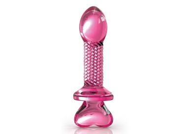 Dildo Anale In Vetro - Icicles N.82 Pink - Pipedream