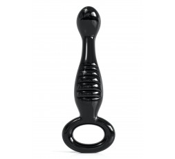 Sexy Shop Online I Trasgressivi - Plug Anale In Vetro - Icicles N.68 Black - Pipedream