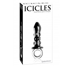 Sexy Shop Online I Trasgressivi - Plug Anale In Vetro - Icicles N.37 Massager Transparent - Pipedream