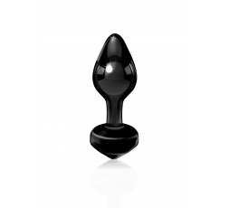 Sexy Shop Online I Trasgressivi - Plug Anale In Vetro - Icicles N.44 Black - Pipedream