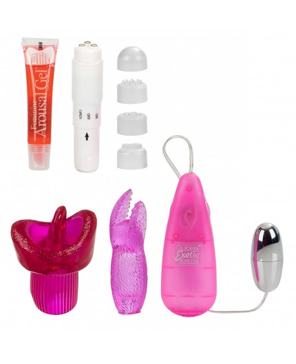 Sexy Shop Online I Trasgressivi - Kit e Set Vibrante - Her Clit Kit - California Exotic Novelties Sexy Shop Online I Trasgressivi - Kit e Set Vibrante - Her Clit Kit - California Exotic Novelties