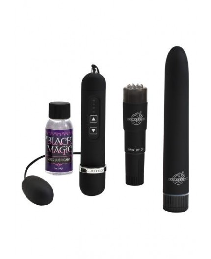 Sexy Shop Online I Trasgressivi - Kit e Set Vibrante - Black Magic Pleasure Kit - Doc Johnson