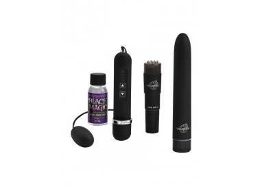 Kit e Set Vibrante - Black Magic Pleasure Kit - Doc Johnson