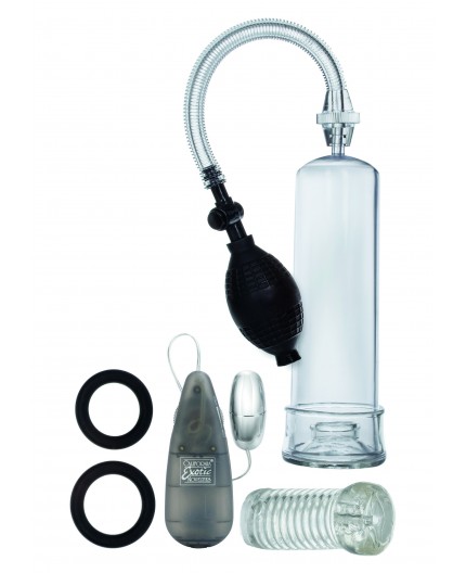 Sexy Shop Online I Trasgressivi - Kit e Set Vibrante - Sta Hard Kit Black - California Exotic Novelties